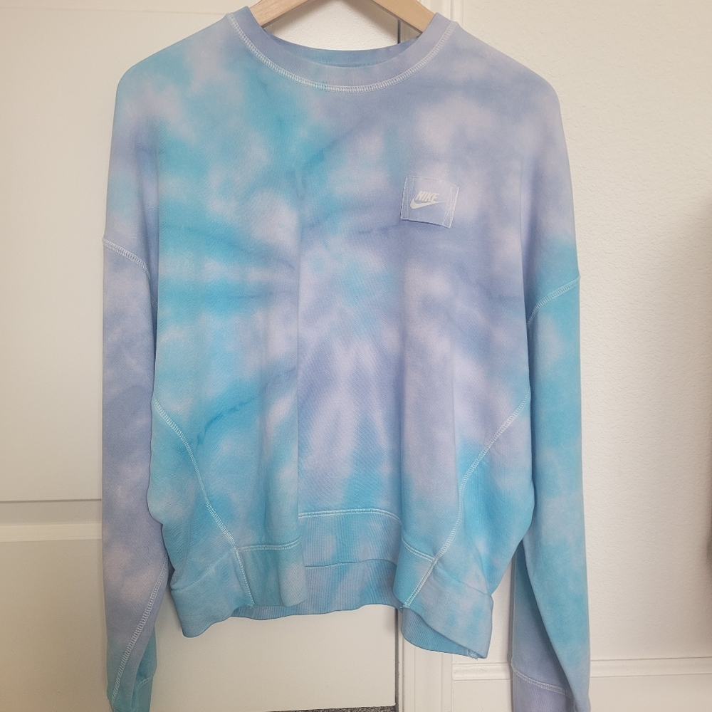 Nike tie dye crop top